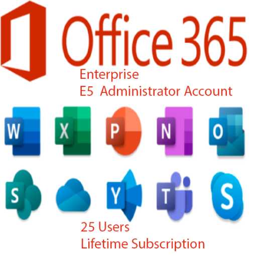 Office 365 E5 Admin Account