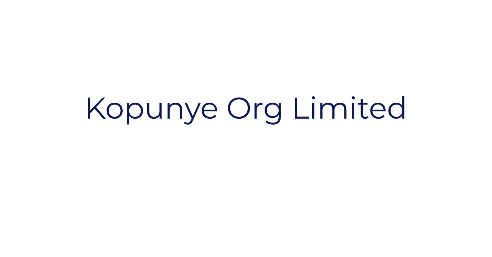 Kopunye org